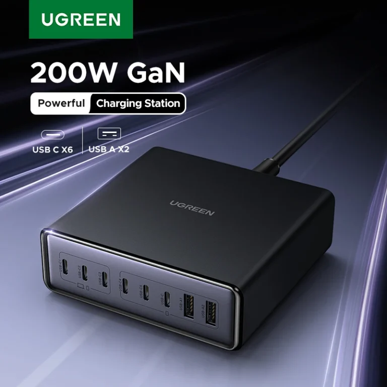 UGREEN 200W vs LDNIO 140W Charger for a Cleaner Desk Setup