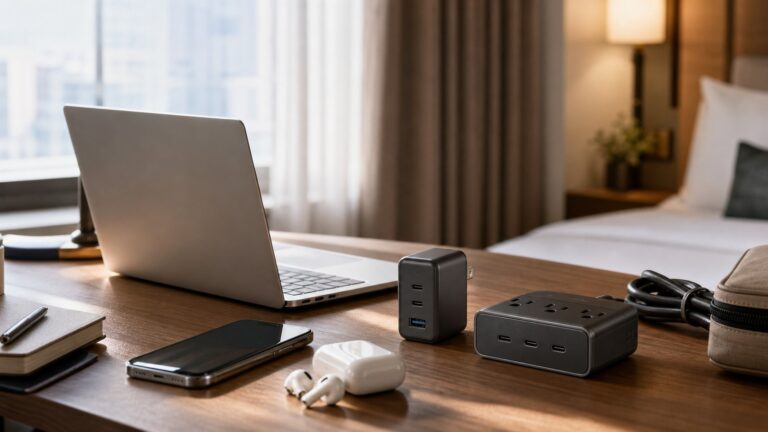GaN Charger vs Travel Power Strip: Which One Should You Pack for a Hotel Desk?